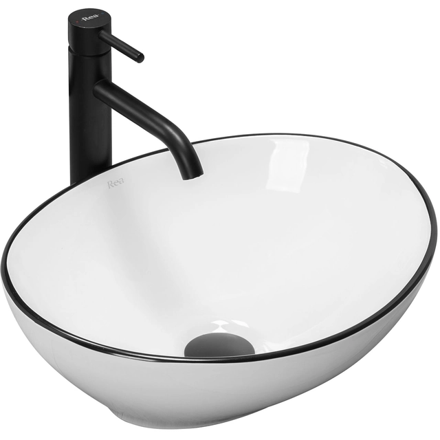 Countertop washbasin Rea Sofia Black Edge