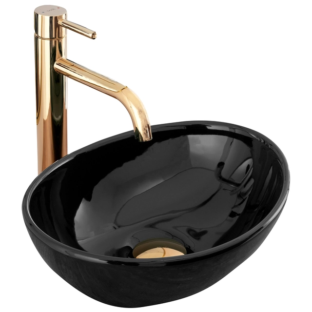 Countertop washbasin Rea Sofia Mini Black