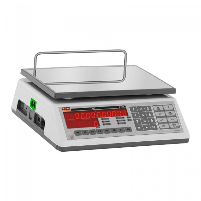 Counting scale - 30 kg / 10 g - TEM verification 10200038 TNS030D-O