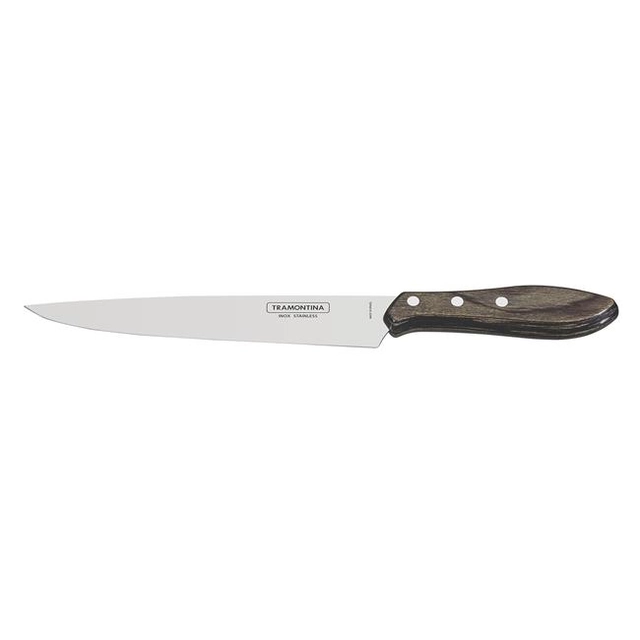 Couteau de cuisine 200 mm, ligne Churrasco, marron foncé