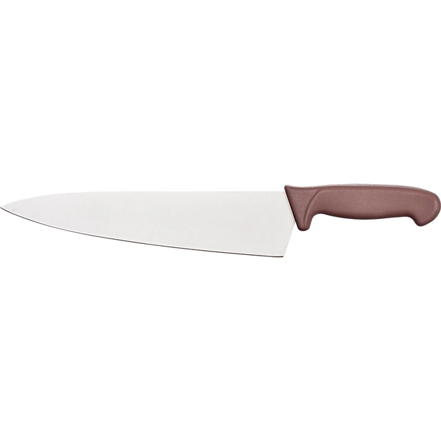 Couteau de cuisine L 260 mm marron