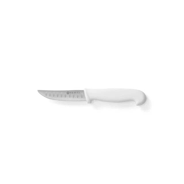 Couteau universel, lame 9 cm avec affûtage bille, HACCP blanc | 842256