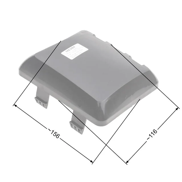 Couvercle de filtre à air Nac Riwall Ama Texas T375 T475 T575 T675 Tondeuses maraîchères Nz394