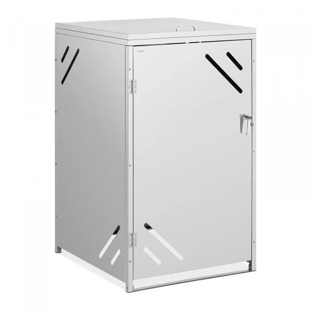 Couvercle pour poubelles - 240 l - fentes d'aération ULSONIX diagonales 10050265 ULX-120-2