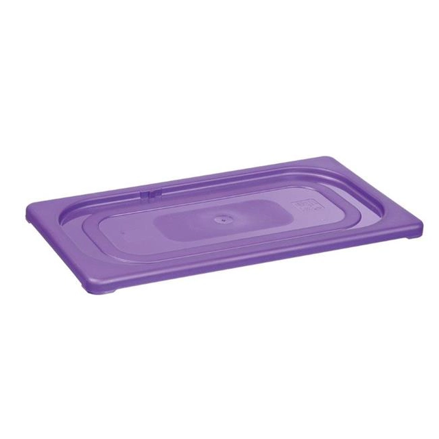 Couvercle violet pour bacs GN GN 1/1 - 530x325 mm