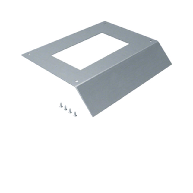 Cover for above-floor electrical installation ducts Hager AKM250147E04 One-side oblique cover Standard Rectangular Steel