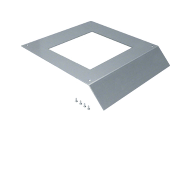 Cover for above-floor electrical installation ducts Hager AKM400244Q12 Cover one-side oblique Standard Square Steel