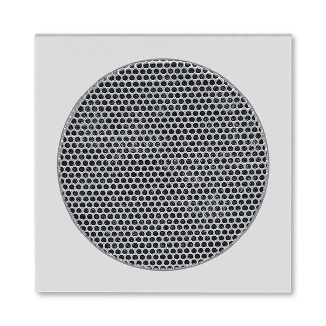 Cover for speaker, with round grille, gray, ABB Levit 5016H-A00075 16