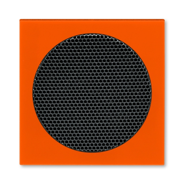Cover for speaker, with round grille, orange, ABB Levit 5016H-A00075 66
