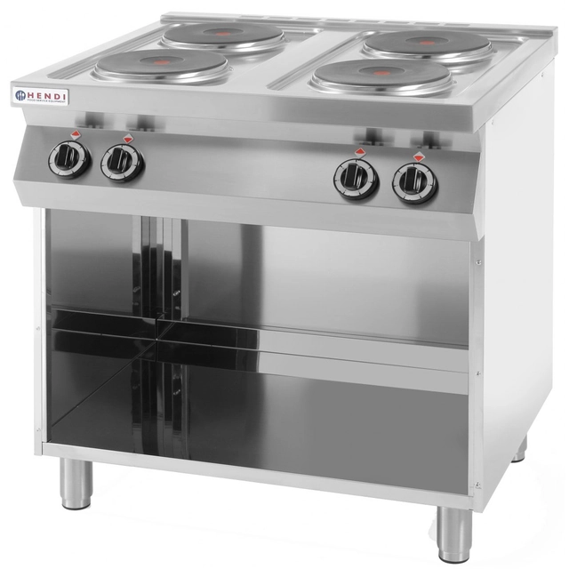 Cozinha elétrica profissional para catering 4-Płytowa 10,4 kW Hendi 226223