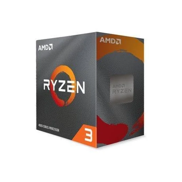 ЦП RYZEN X4 R3-4100 SAM4 BOX/65W 3800 100-100000510BOX AMD