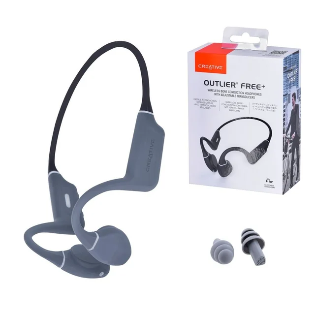 Creative Technology Auriculares Deportivos Bluetooth Negros