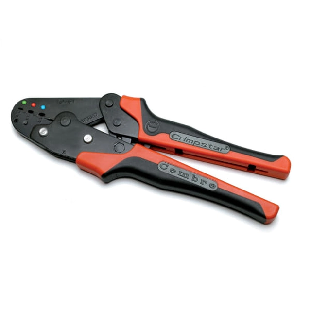 Crimpstar manual crimp tool for insulated terminals 0.2 - 2.5mm2 CEMBRE HP1