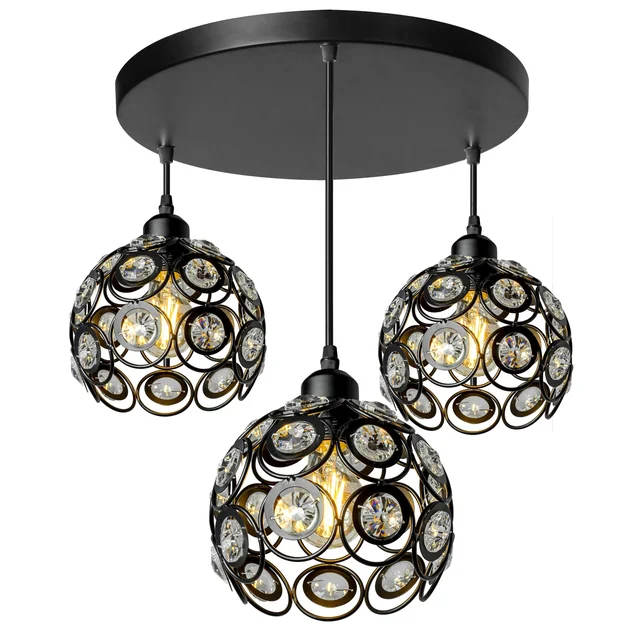 CRYSTAL BALL HANGING LAMP APP209-3CPR