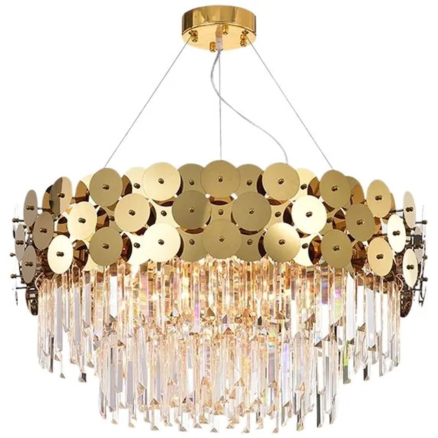 Crystal pendant lamp APP1473-CP gold