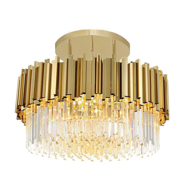 Crystal plafond ceiling lamp APP1100-4CP Gold