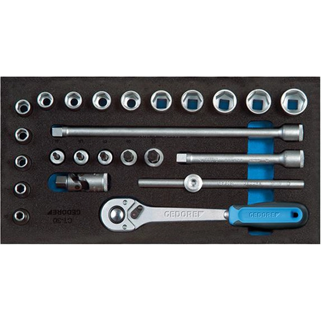 CT1 / 3 socket wrench set