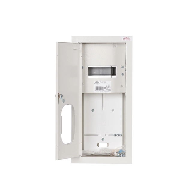 Cuadro de contadores de empotrar RL-1F6 ZSZ con ventana y cerradura. espacio en el mostrador 1 fase y 6 protecciones tipo SIP31