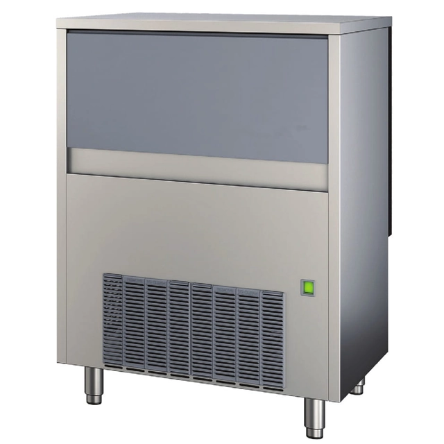 Cubo de hielo/granulador de piedra congelada | SLT290W | sistema de refrigeración por agua | 145 kg / 24h | tolva 50 kg | 738x690x1020 mm