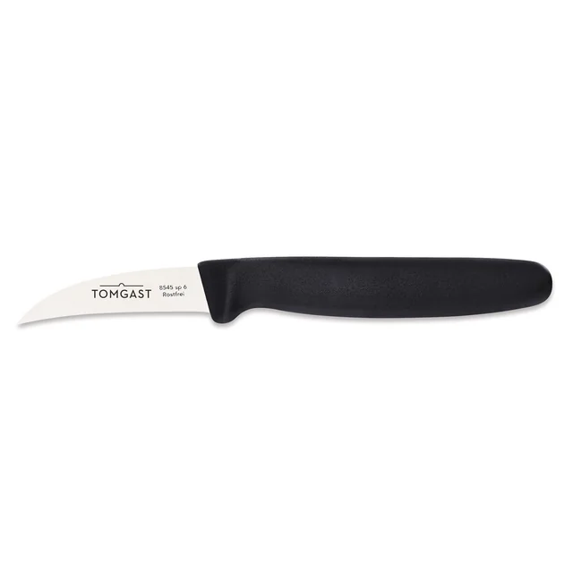 Cuchillo para ojales, longitud 6 cm, negro