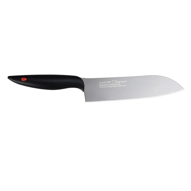 Cuchillo Santoku Titanium, longitud 18 cm