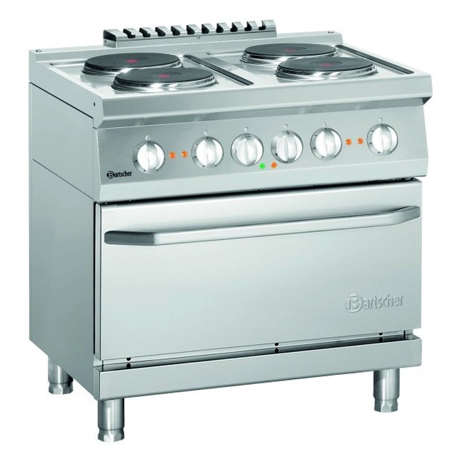 Cucina elettrica 700, lat 800 4PL, PEl