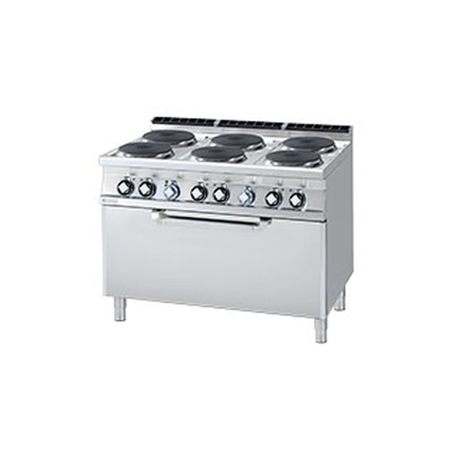 Cucina elettrica con forno