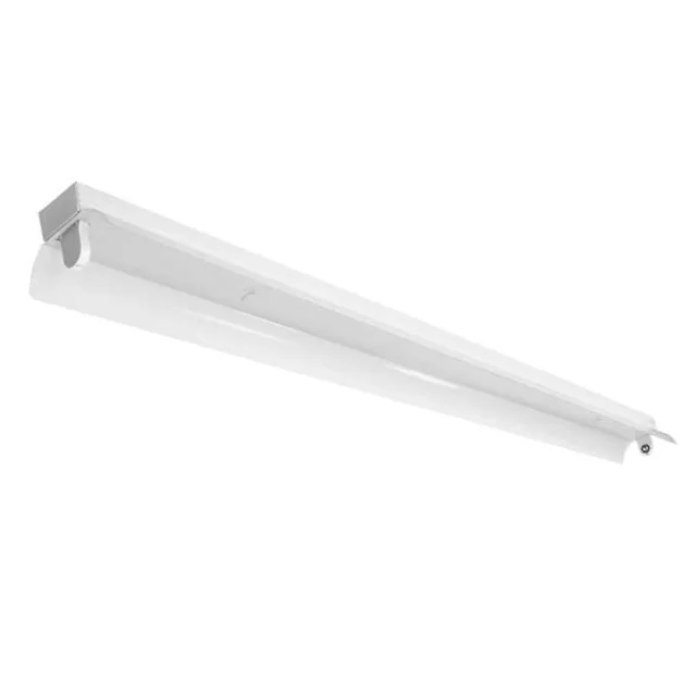 Cuerpo de neón con reflector metálico no equipado para tubo LED T8 G13 1x120cm 230V IP21 suministro de un solo extremo