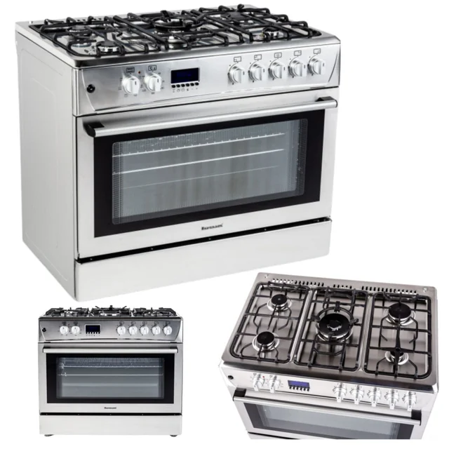 Cuisinière à Gaz 5-Palnikowa CHEFF MODERN avec Four - KWGE-K90