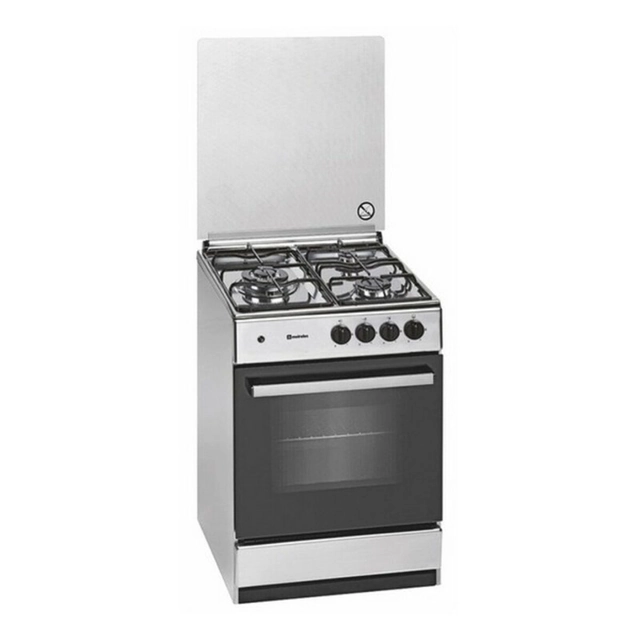 Cuisinière à gaz Meireles G540 DV 55 cm Acier inoxydable (3 Brûleurs)