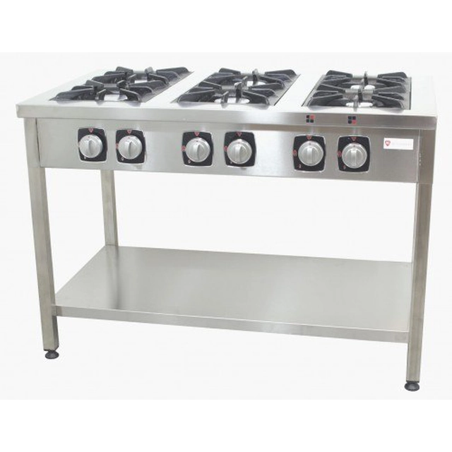 Cuisinière à gaz pose libre 6 Brûleur 403575 42 kW (403556)