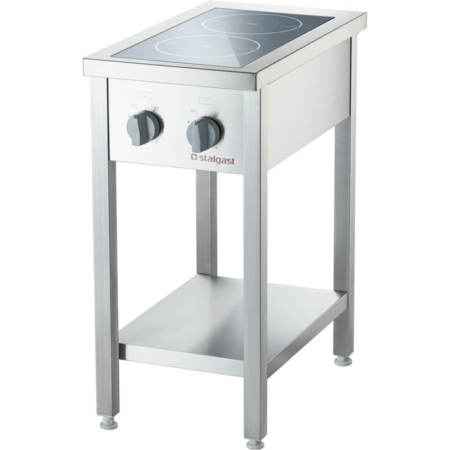 Cuisinière à induction 400 Autonome 7 kW Stalgast 979510