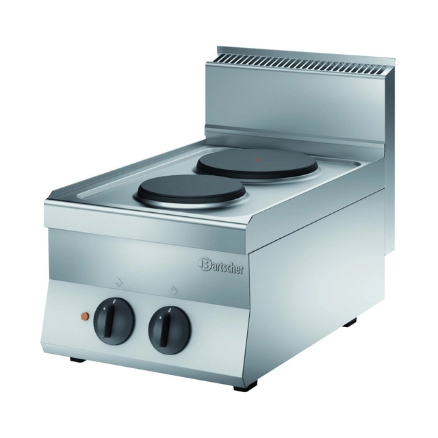 Cuisinière électrique 2-Płytowa 2,6 + 1,5 kW Bartscher