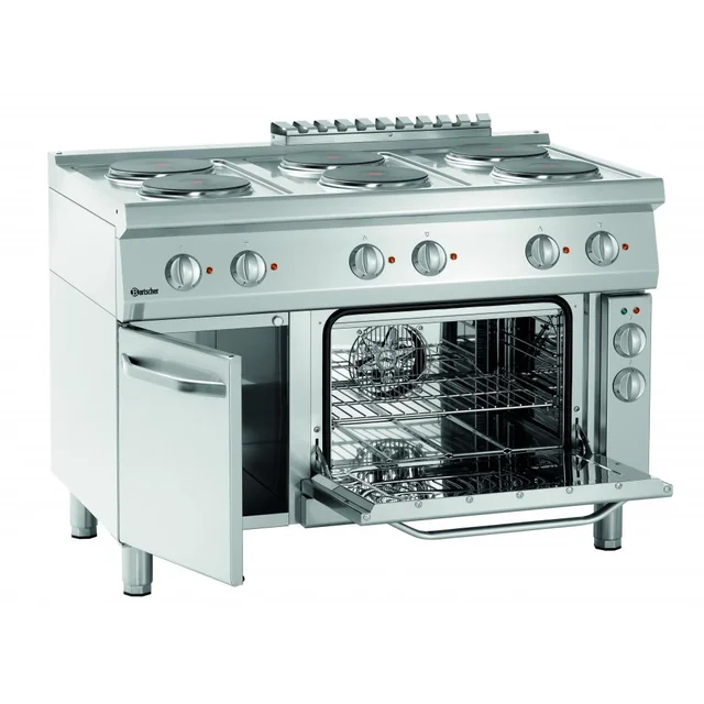 Cuisinière électrique 700, B1200, 6Pl, EBO