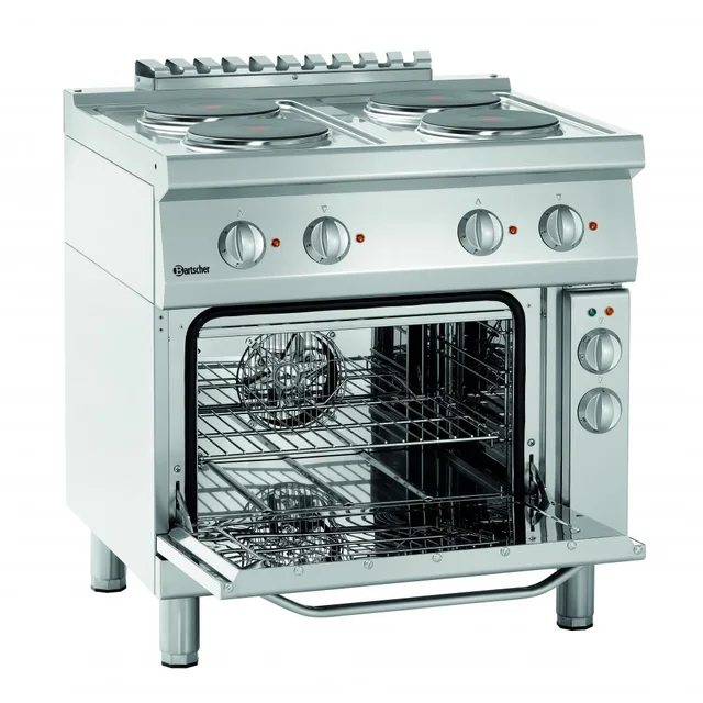 Cuisinière électrique 700, B800, 4PL, EBO