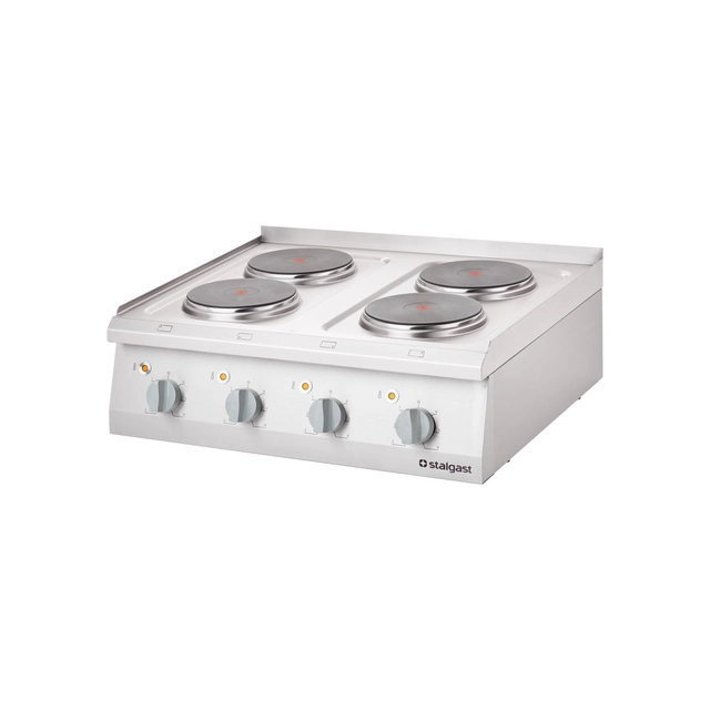 Cuisinière électrique réglable 4 moitié 800x700 10,4 kW