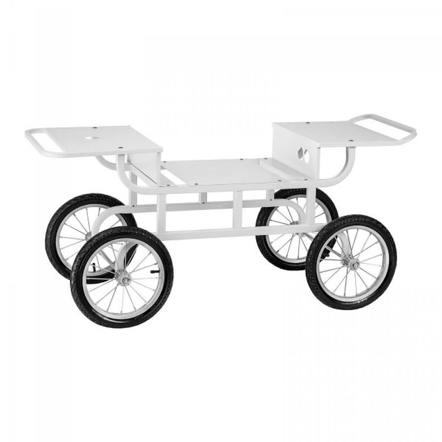 Cukraus vatos vežimėlis – 2 ROYAL CATERING lentynos 10010553 RCZT-01W