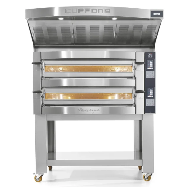 Cuppone Michelangelo electric pizza oven | two-chamber | touch panel | 9+9x35 | ML935/2 TS