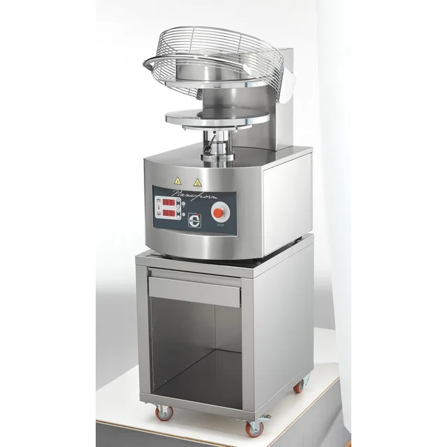 Cuppone Pizzaform Presă pentru aluat pentru pizza | Ø40-43 cm | 400 prăjituri/h | 5,6 kW | PZF/40DS