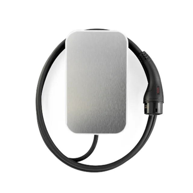 CURRENT EV Charger | V22TBAGP | 22 кВт | 4G, Wi-Fi (IEEE 802.11 b/g/n), Ethernet 10/100 | 6.5 м | Матовий алюміній