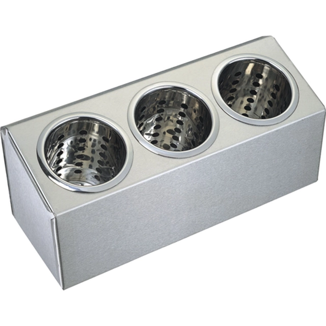 Cutlery container - 3 partial