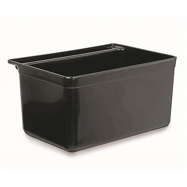 Cutlery container for service trolley