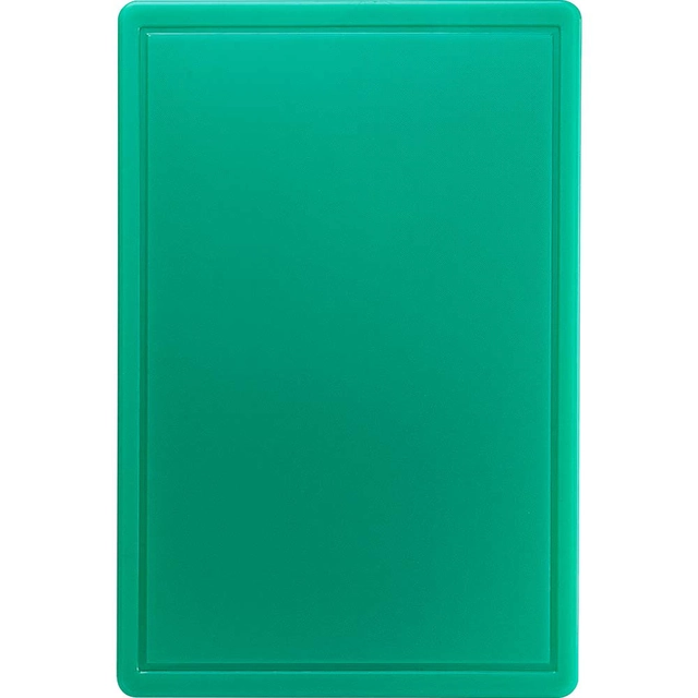 Cutting board 600x400x18 mm green