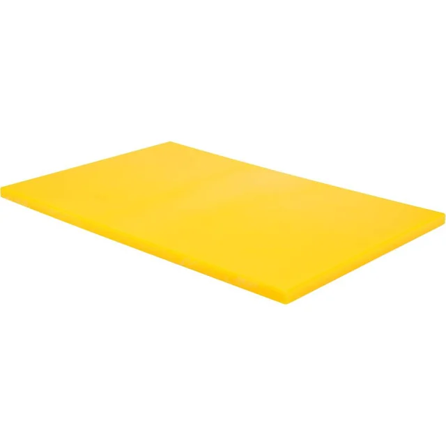 CUTTING BOARD 600x400x20 YELLOW