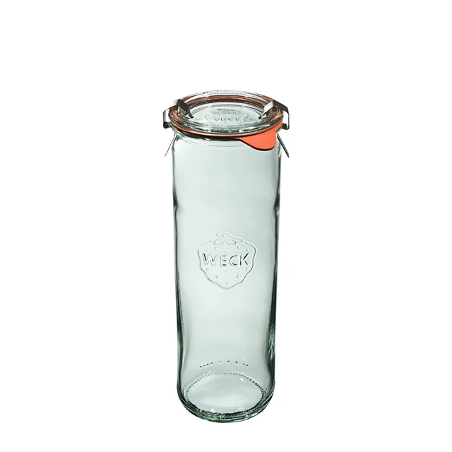 Cylindrical jar 600 ml with (6 pcs), room, ear, store x2