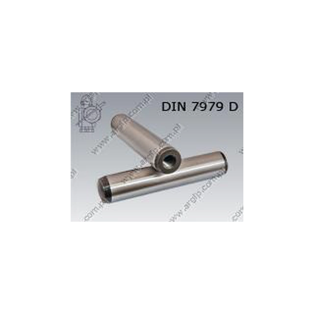 Cylindrical pin with thread ext. 12m6×70 DIN 7979 D