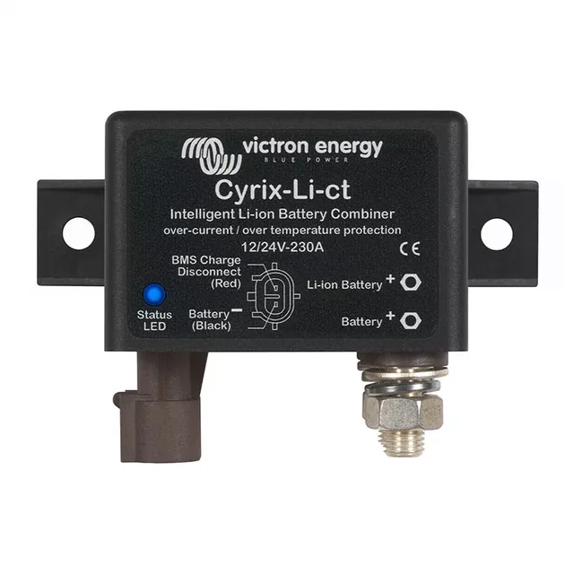Cyrix-Li-ct 12/24V-230A combiner switch Victron Energy battery SEPARATOR