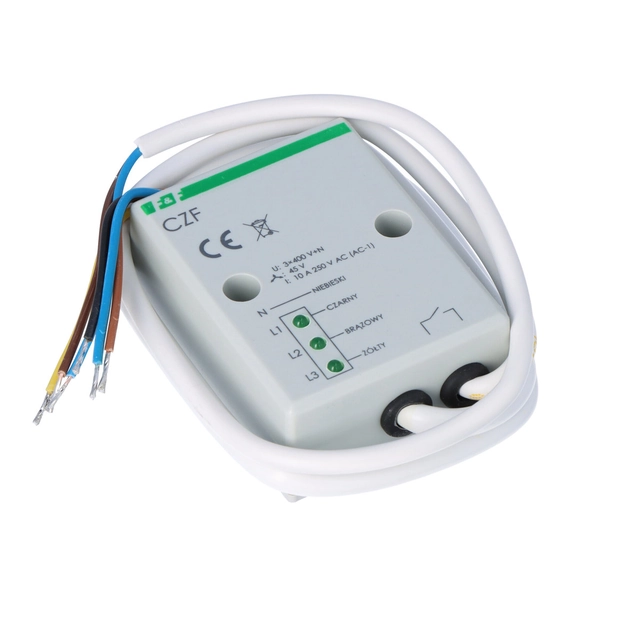 CZF decay and phase sensor contact:1Z ,I=10A, hermetic housing, connection cable