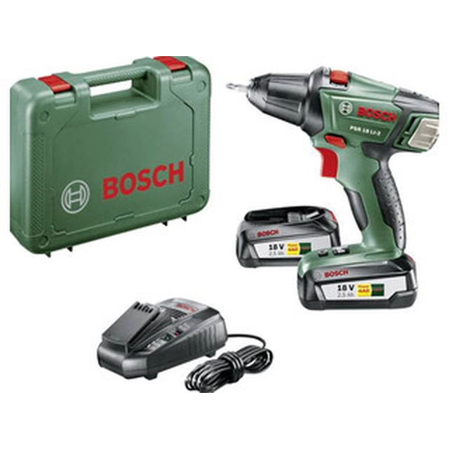 Bosch PSR 18 LI-2 cordless two-stage drill / driver with lithium-ion