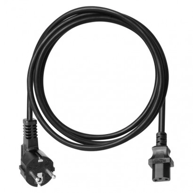 EMOS Flexo cord PVC 3x0.75 mm, 1.5 m black for PC 2417715202